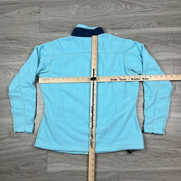 Patagonia Womens Jacket Medium Blue Regulator Outdoor Zip Fleece Hiking - Picture 9 of 12